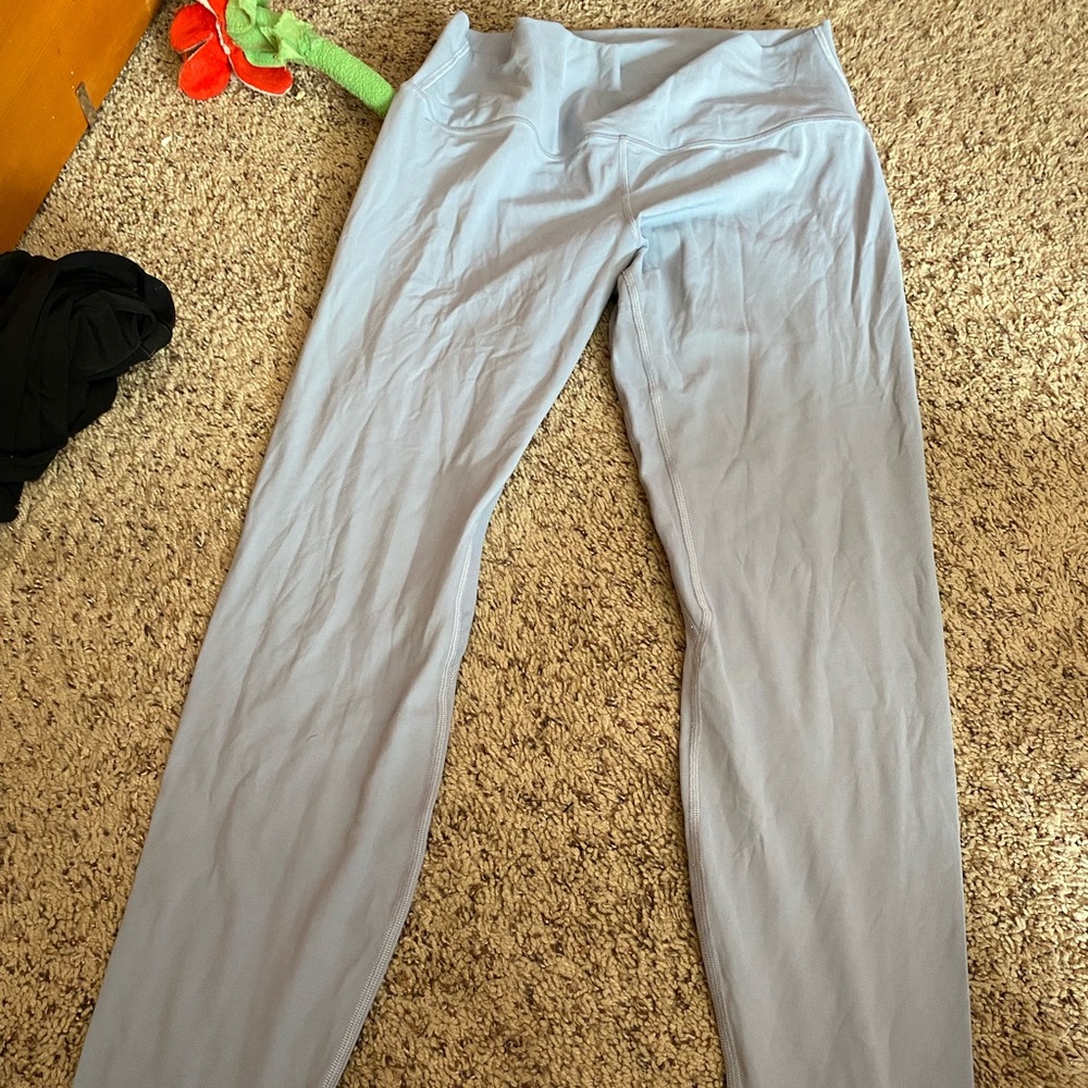 Lululemon align leggings light blue